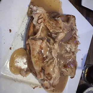 Open Face Hot Turkey Sandwich