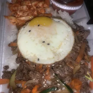 Bibimap beef