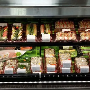 We also make sushi and specialize in sushi catering events!
