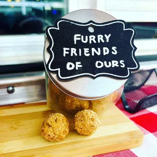 Meatballs for furry friends!