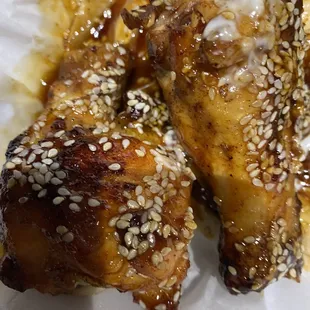 Chili sesame wings