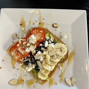 Salmon Avocado Toast