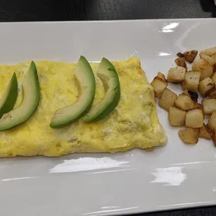 Avacodo BLT Omelette