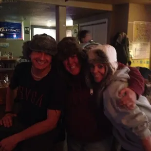 The town shut down except Vinnys!