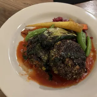 Vegetarian options available