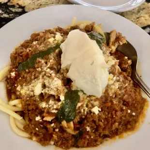 Pasta Bolognese