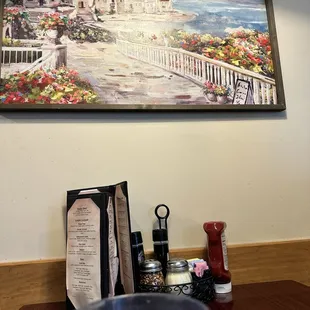 Booth table