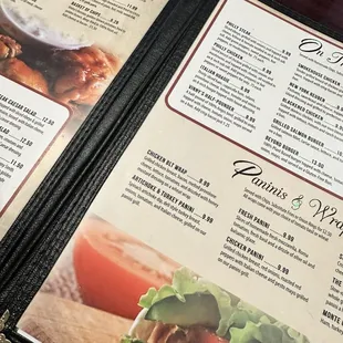 Vinny&apos;s Menu
