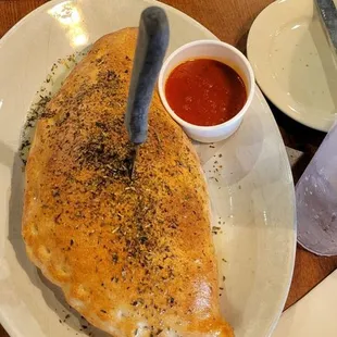 Buffalo Chicken Calzone