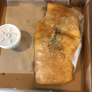 Enormous calzone- less than $10