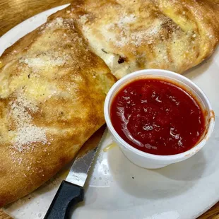 Steak and Onion Calzone