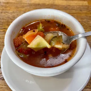 Minestrone soup