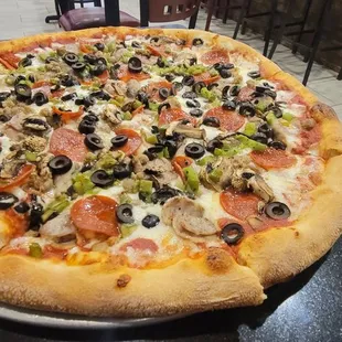 The  Works Pizza