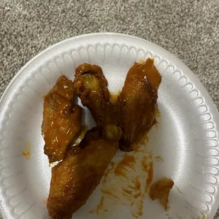 Poor quality chicken.