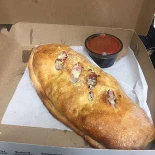 Meat Stromboli @ Vinny&apos;s Ansley Mall Midtown ATL