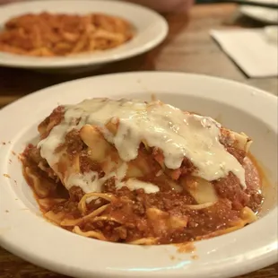Meat Lasagna.