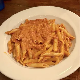 Penne Alla Vodka.