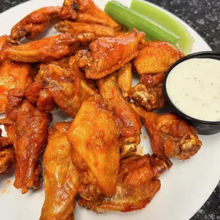 Hot wings!