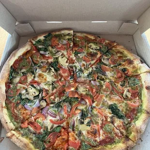 The Tree Hugger Pizza