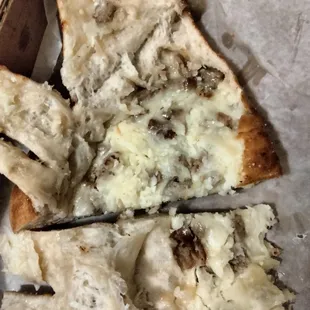 Meatball stromboli??? Where's the meat?