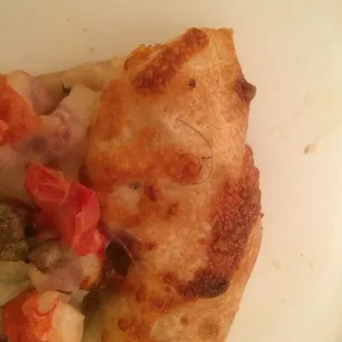 We used to order from Vinny's all the time but this last time our pizza came with hair on it. When we called they were very rude to us.