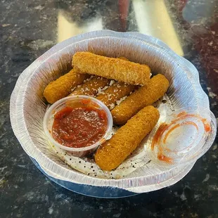 Mozzarella sticks
