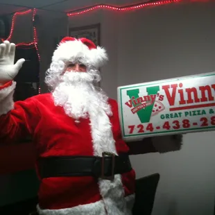 Santa Loves Vinnys