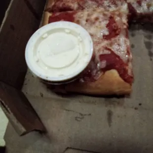 They also decided to shove a ranch onto my pizza..I didn't order anything that  included ranch..I see this as a f.u. here's your pizza