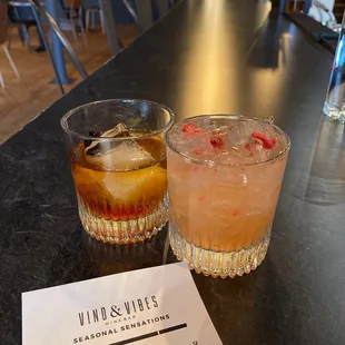 Strawberry Fields and a smoked Old Fashioned