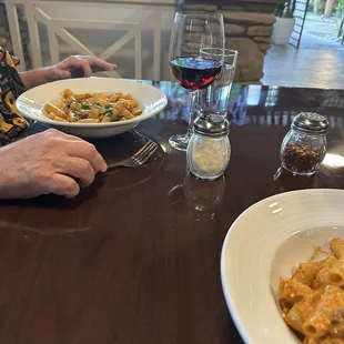 Our pasta dishes.