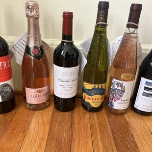 The Alsace was not part of the tasting, but swapped in per my daughter&apos;s preference .