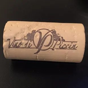 a cork of wine