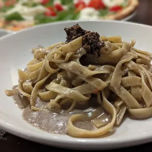 Cream fettuccine