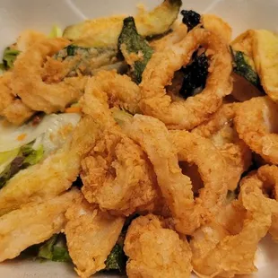 Fried Calamari &amp; Zucchini
