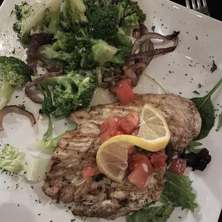 Grilled Chicken Bruschetta