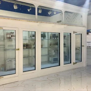 the inside of a store