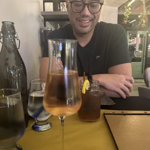 Tanzanian rose', iced tea