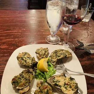 Oysters Rockafeller Lunch