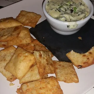Spinach Artichoke Dip Lunch