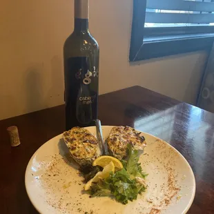 Wood Wood-Fired Oysters Rockefeller