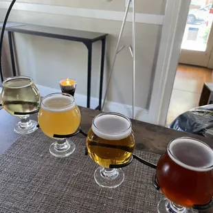 Beer flight $12