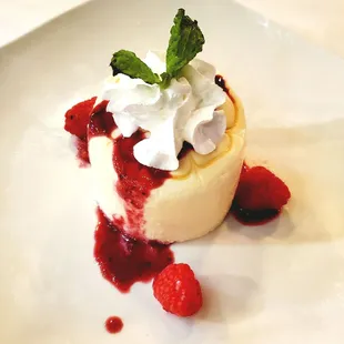 I&apos;m not a dessert person, but when I do it&apos;s cheesecake.  Amaretto cheesecake ~ small and not too sweet