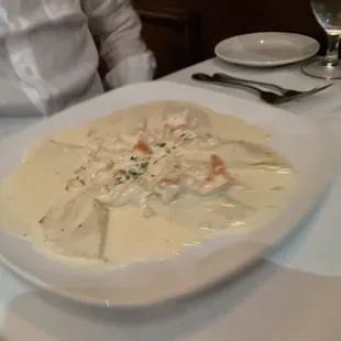 Lobster ravioli