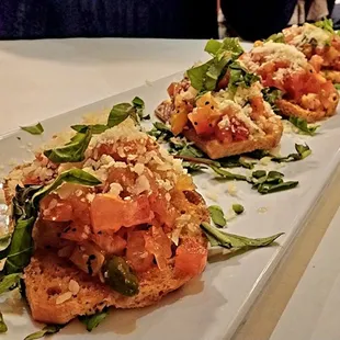 Bruschetta ($13).