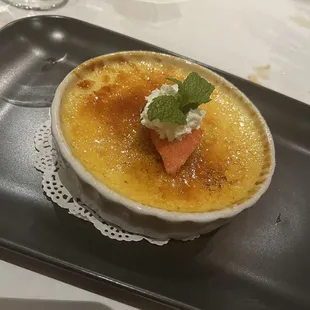 Creme Brulee - excellently prepared and just the perfect combination of creamy and crispy. Save room for this beauty!