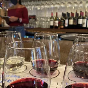 Wine tasting