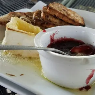 Cranberry Walnut Crostini
