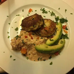 Crab cake small plate-VERY salty