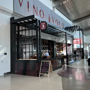 the interior of a restaurant