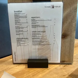 Breakfast other menu